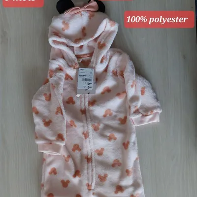 Grenouillère Disney avec capuche fille 9 mois 